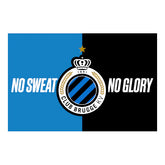 Club Brugge vlag HF No Sweat No Glory 100 x 150 cm